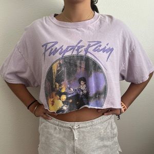 Brandy Melville Purple Rain crop top xl
